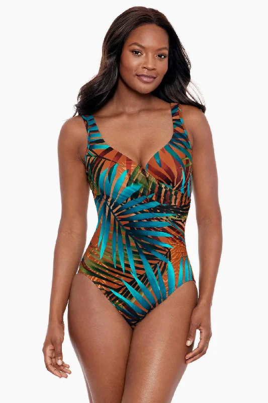 Tamara Tigre It's A Wrap One Piece Swimsuit