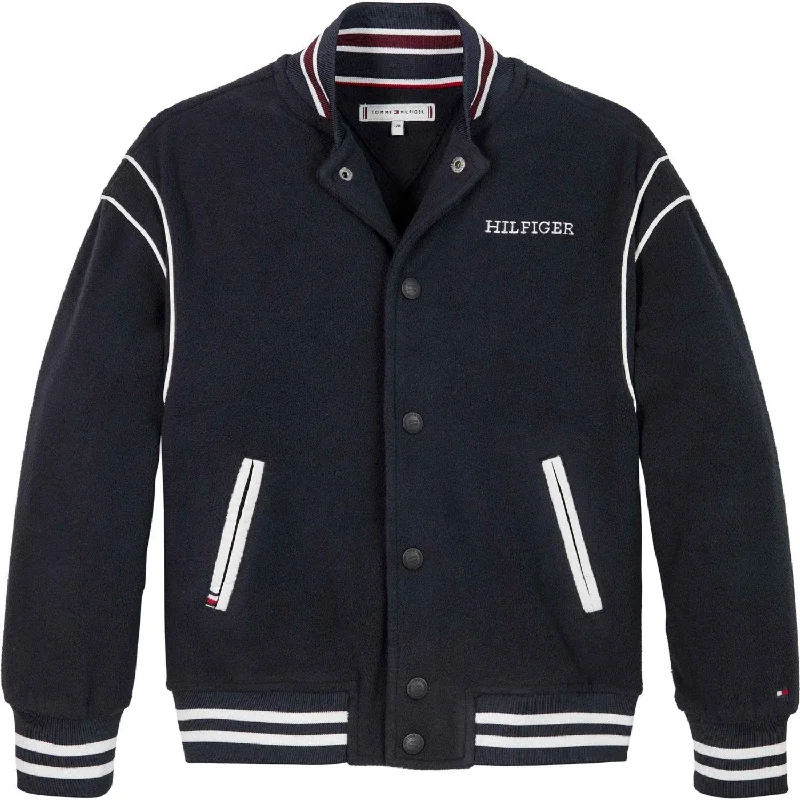 Tommy Hilfiger Desert Sky Polar Fleece Bomber Jacket