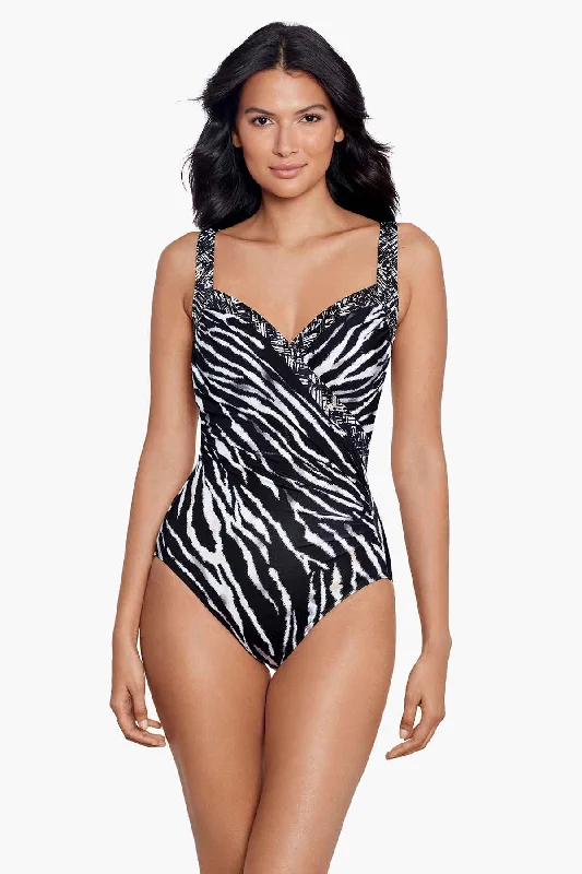 Tigre Sombre Sanibel One Piece Swimsuit