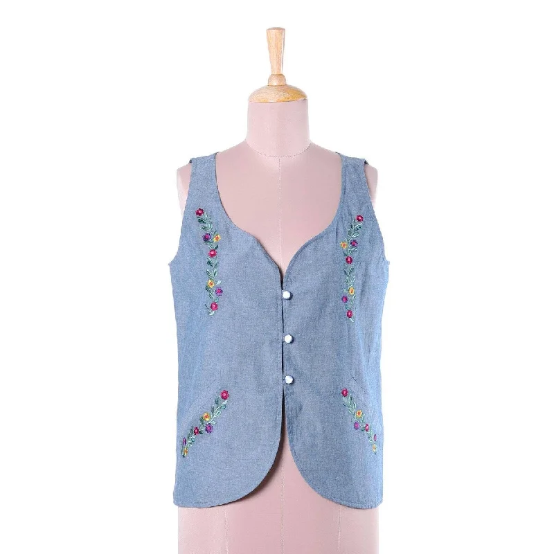 NOVICA Spring Celebration, Cotton vest