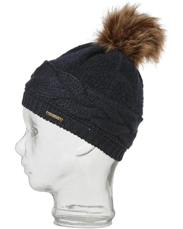 PLUSH TOP BEANIE