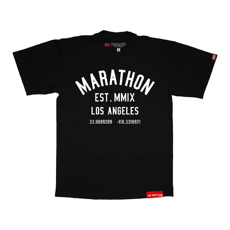 Marathon Classic T-Shirt - Black/White