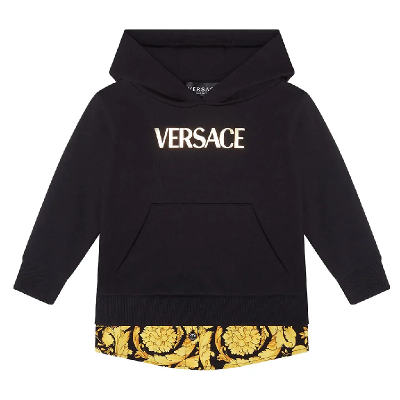 Black Logo Hoodie