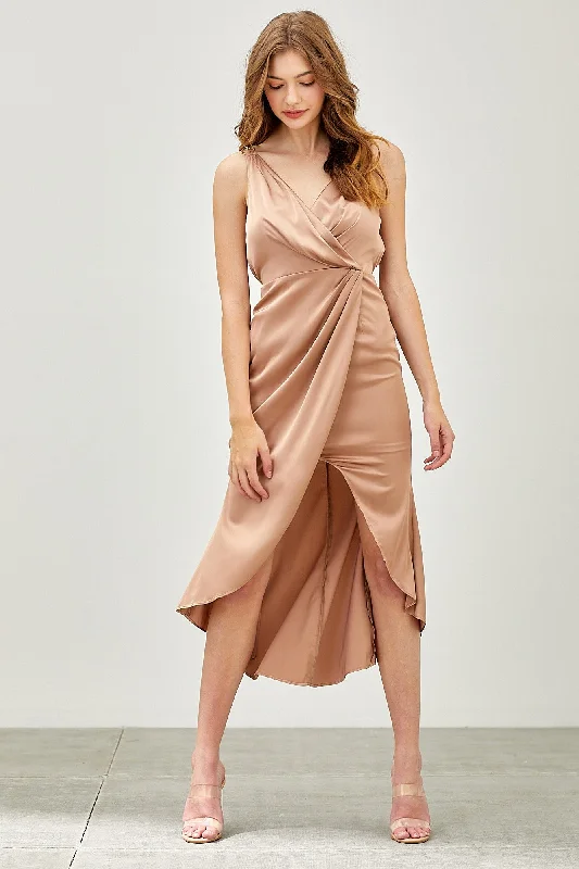 Toga Dress - Mocha