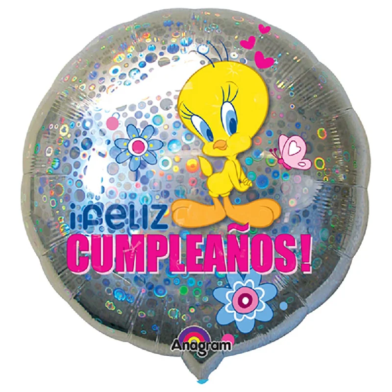 18 inch FELIZ CUMPLEANOS TWEETY