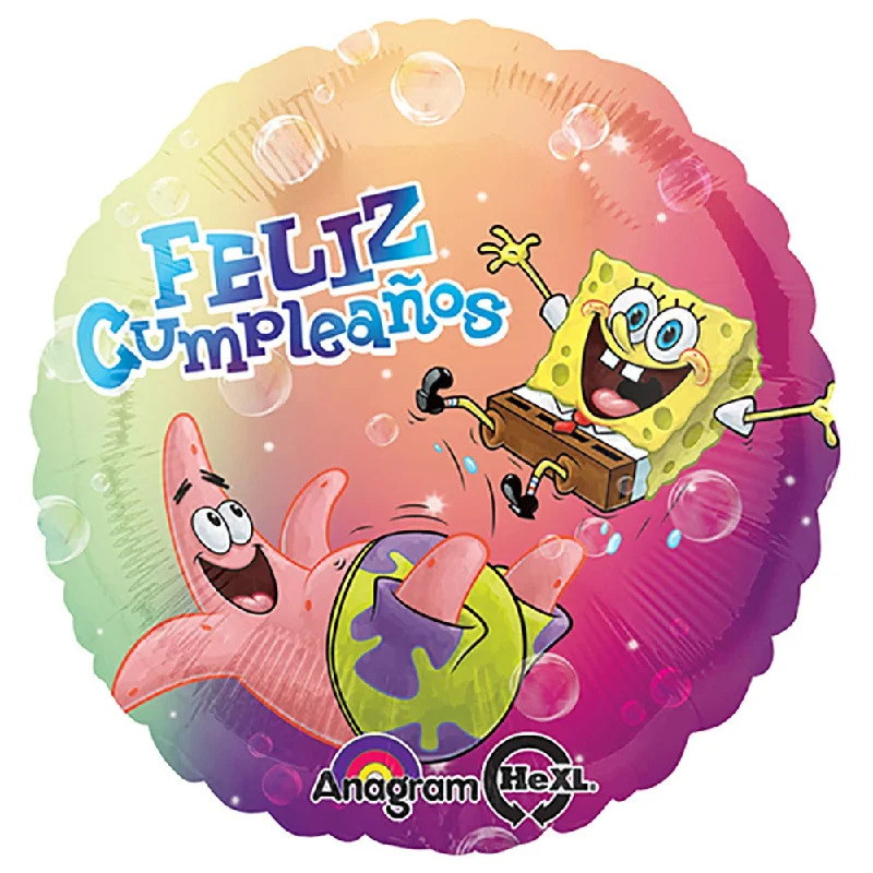 18 inch SPONGEBOB FELIZ CUMPLEANOS