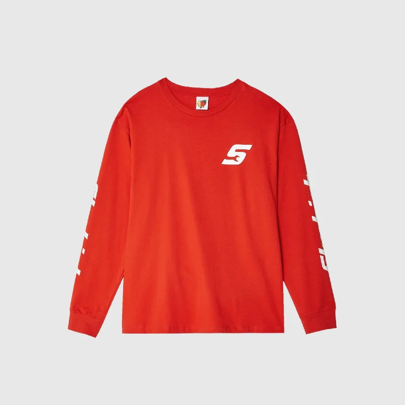 CONSTRUCTION GRAPHIC LOGO #3 L/S KNIT T-SHIRT