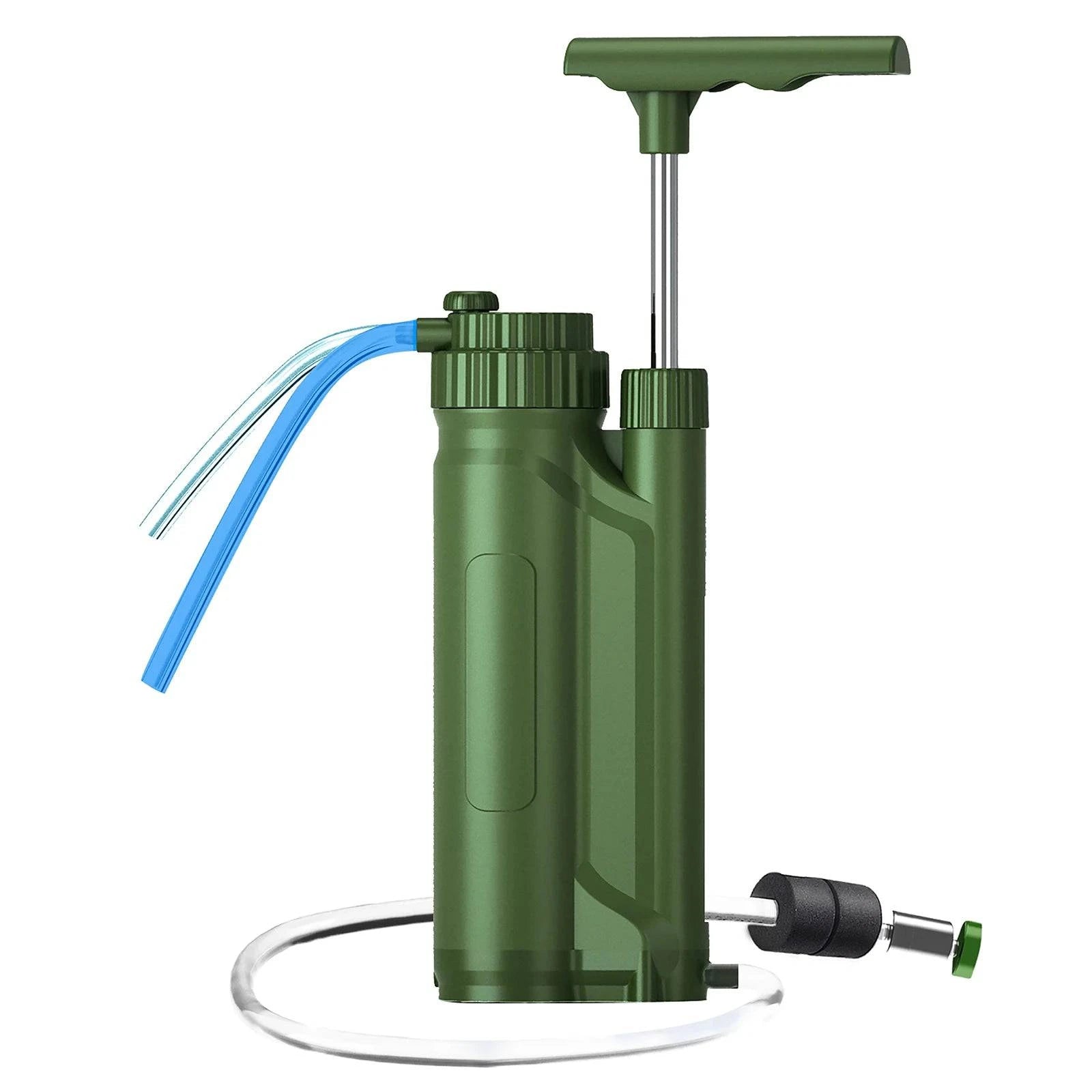 Portable Reverse Osmosis Water Filter Pump Outdoor Water Purification System Survial Gear for Camping Hiking Travel Emergency