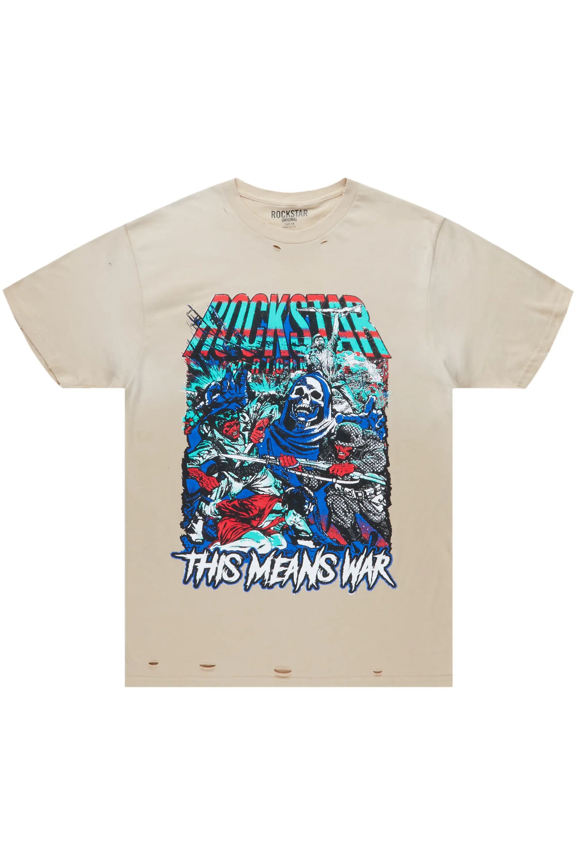 Normandie Cream Graphic T-Shirt