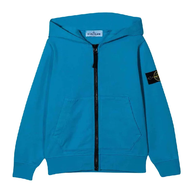 Turquoise Zip Up Hoodie