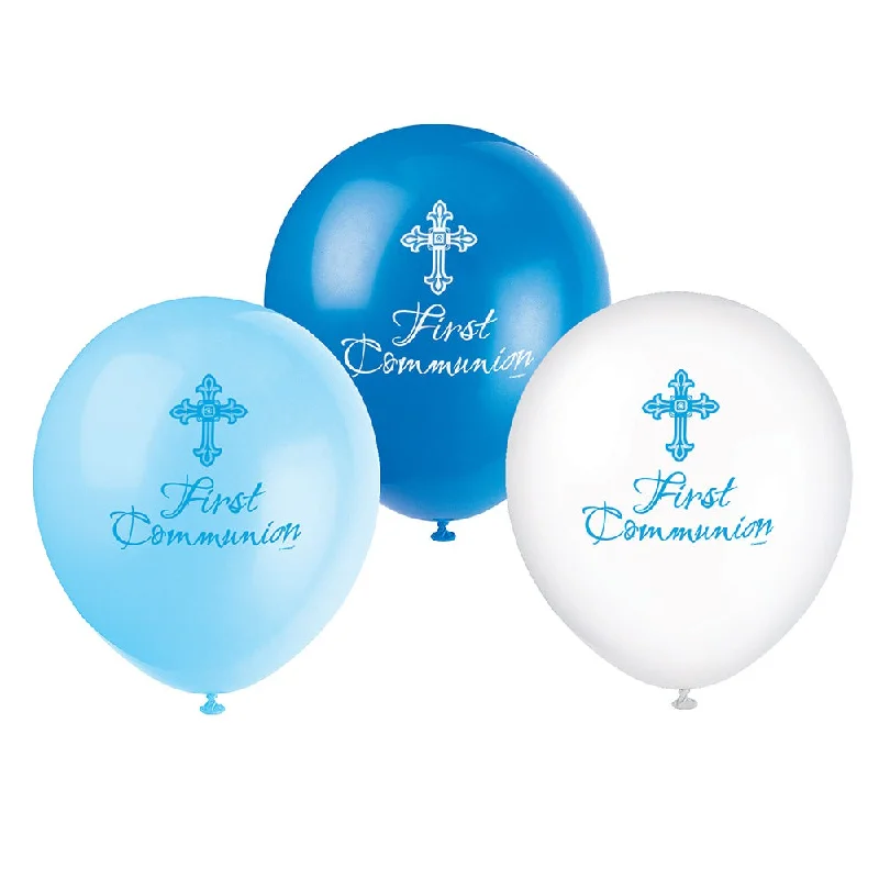 12 inch BLUE COMMUNION (8 PK)