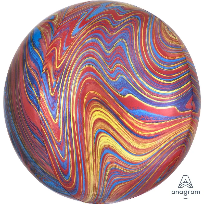 16 inch COLORFUL MARBLEZ ORBZ