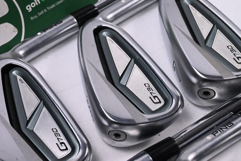 Ping G730 Irons / 5-PW+UW / White Dot / Stiff Flex Dynamic Gold MID 115 S300