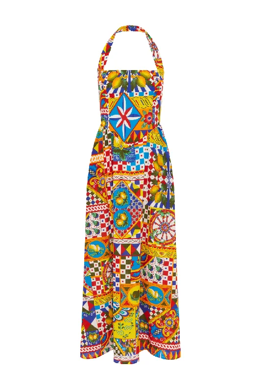 LOCKLEA MIDI DRESS - PHAEDRA PRINT