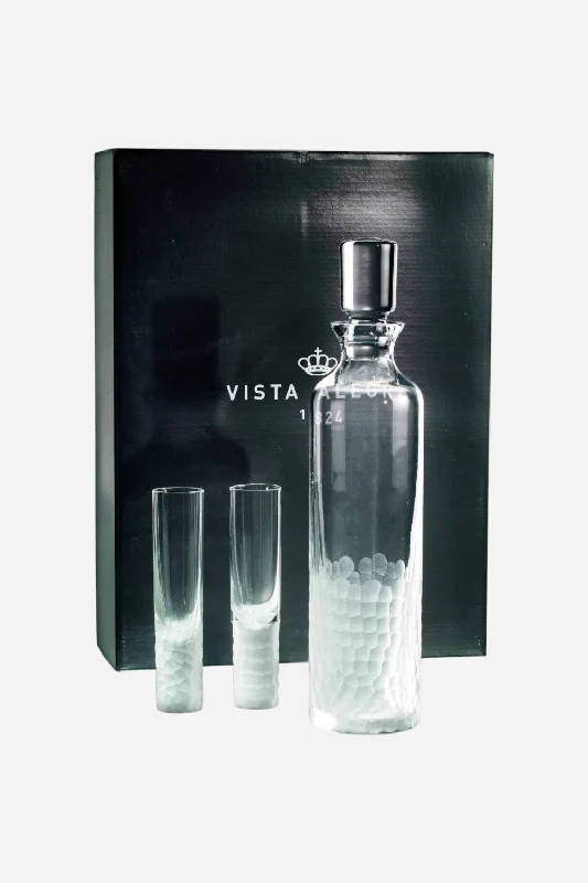 Vista Alegre Artic Case with Vodka Decanter and 4 Shots