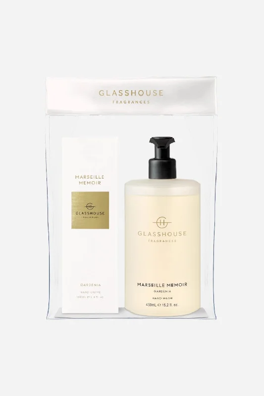 Glasshouse Hand Wash and Lotion Set, Marseille Memoir