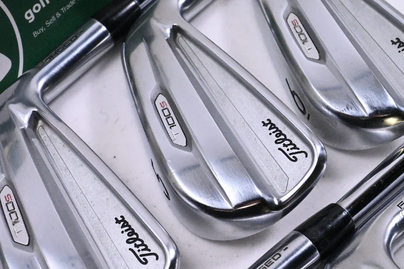 Titleist T100.S 2021 Irons / 4-9 / Stiff Flex Project X LZ 120 Shafts