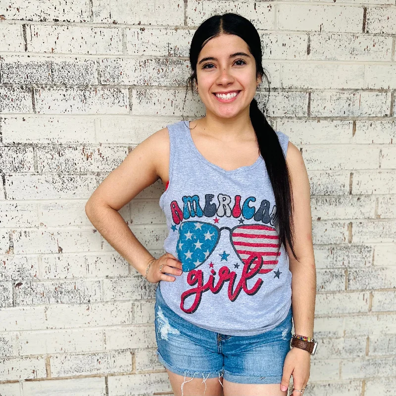 Plus American Girl Patriotic Tank Top*