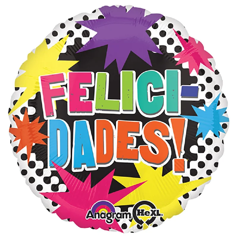 18 inch FELICIDADES BRIGHT BURSTS