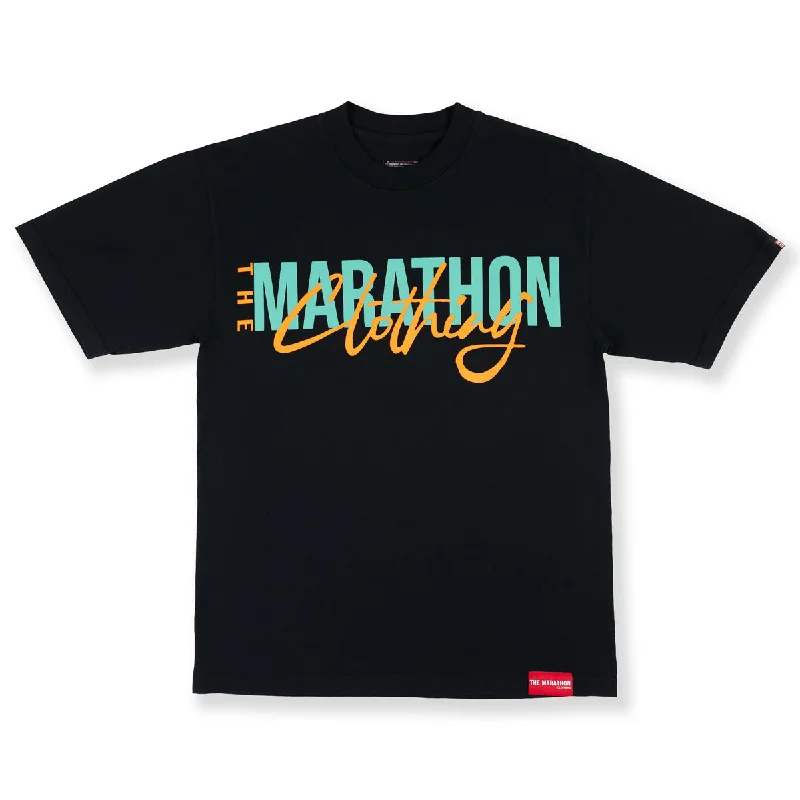 Marathon Clothing Interlock T-Shirt - Black