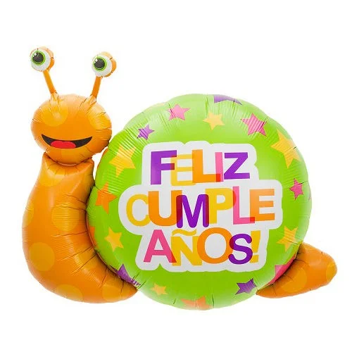 41 inch FELIZ CUMPLEANOS SNAIL