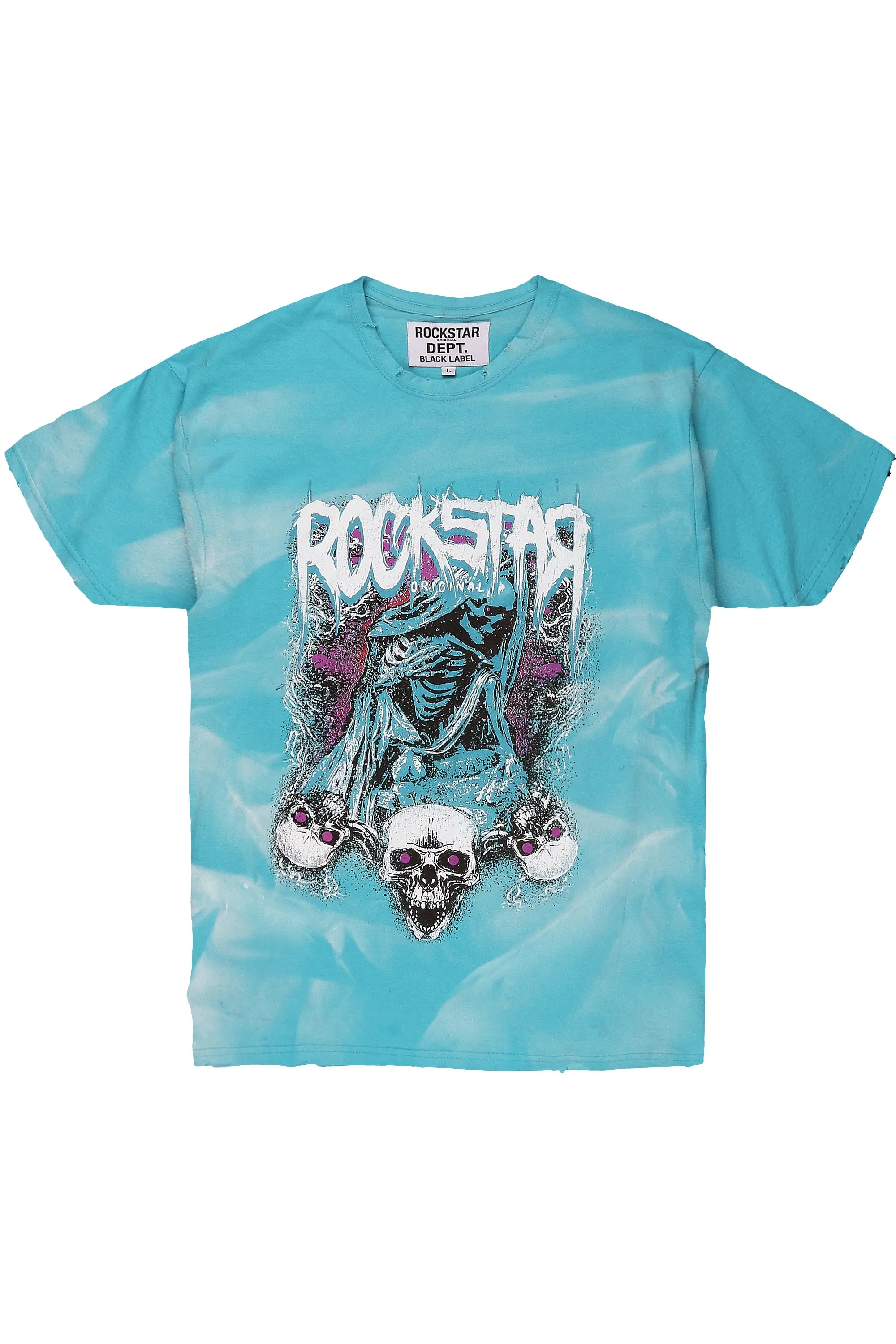 Ozzy Blue Graphic T-Shirt