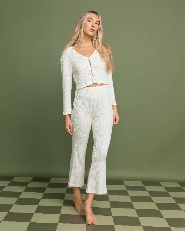 Lana Pant - White Cap