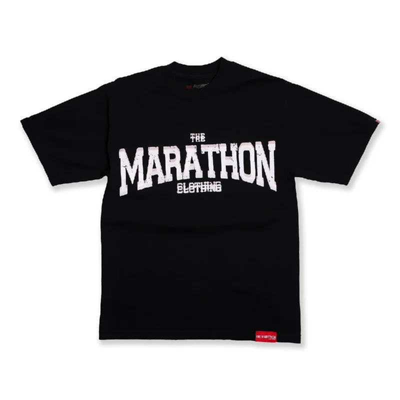 Marathon Clothing Beveled T-Shirt - Black