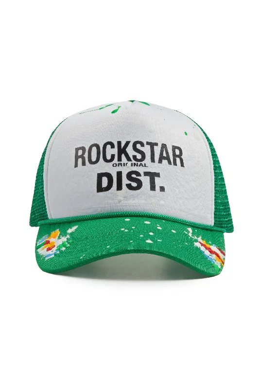 Neptune White/Green Trucker Hat