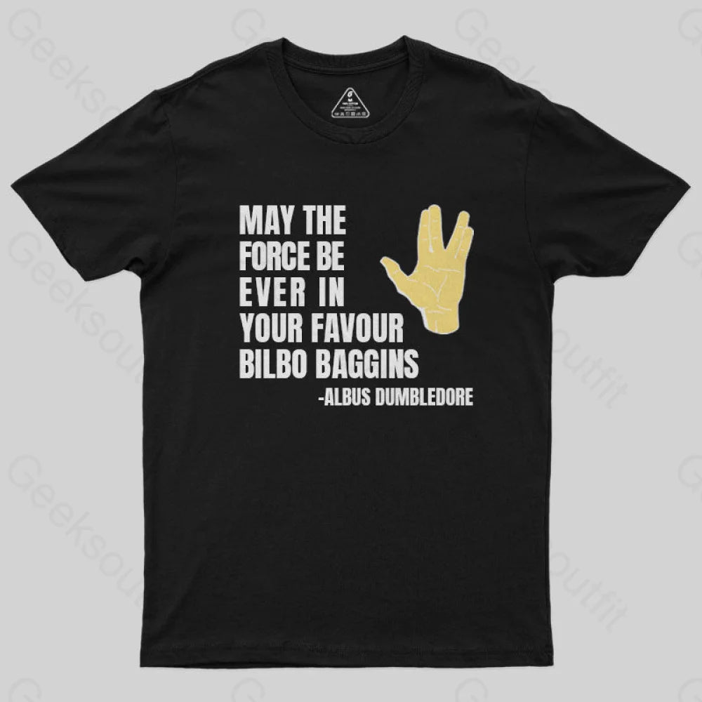 May The Force Be Ever In Your Favour T-Shirt