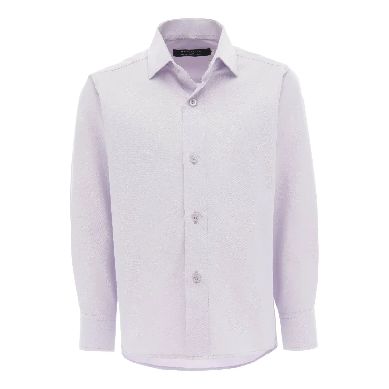 Pink Solid Dress Shirt