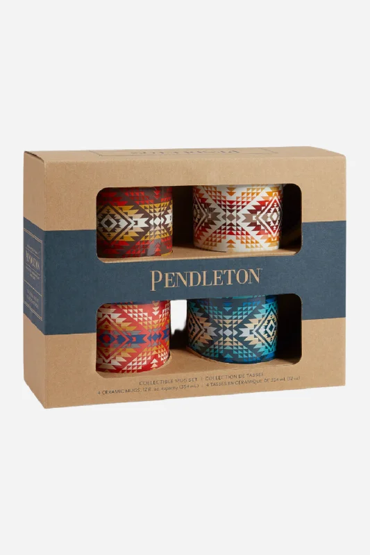 Pendleton Woolen Mills Smith Rocks Mugs Collection, Set of 4