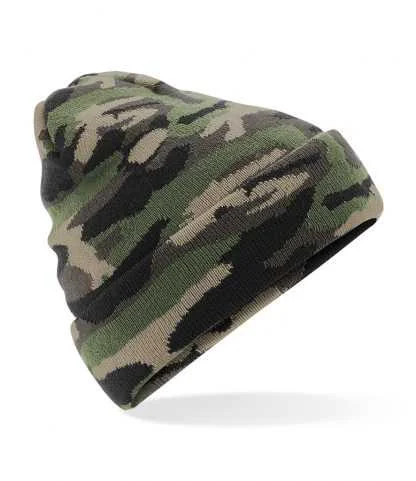 Camo Cuffed Beanie