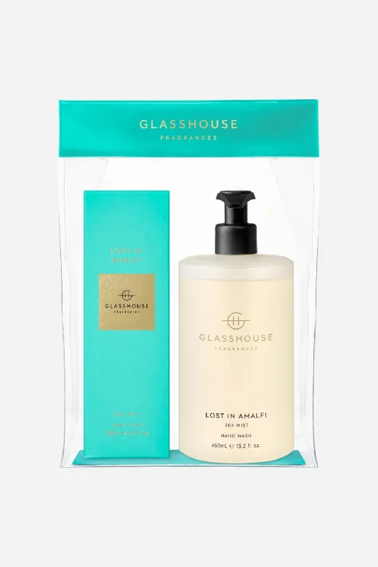 Glasshouse Lost In Amalfi Sea Mist Hand Wash Duo Gift Set