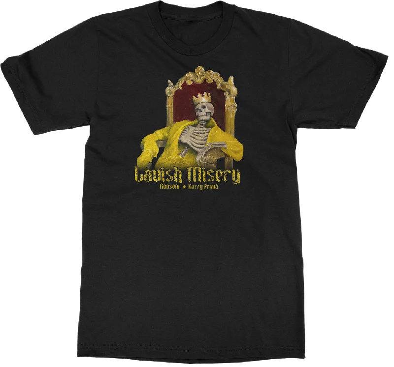 Ransom & Harry Fraud "Ransom & Harry Fraud  - “LAVISH MISERY” album artwork T-Shirt" T-Shirt