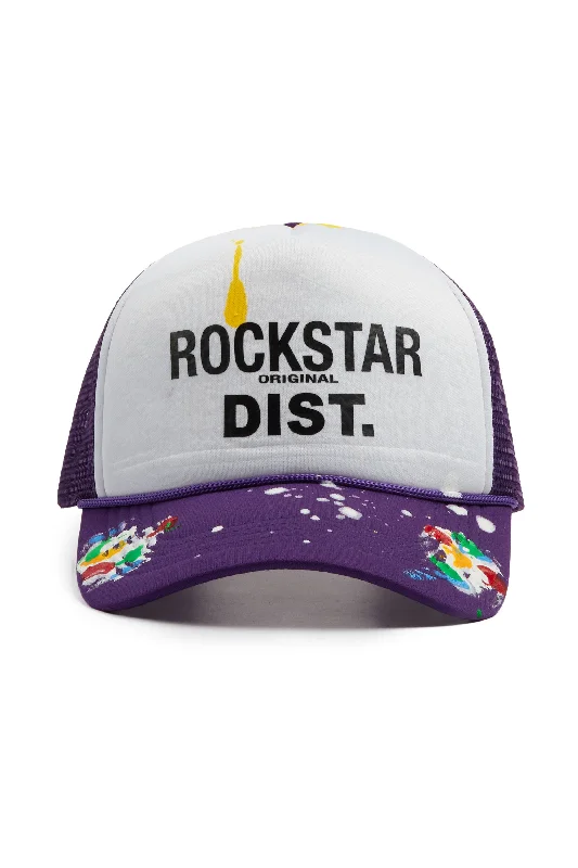 Neptune White/Purple Trucker Hat