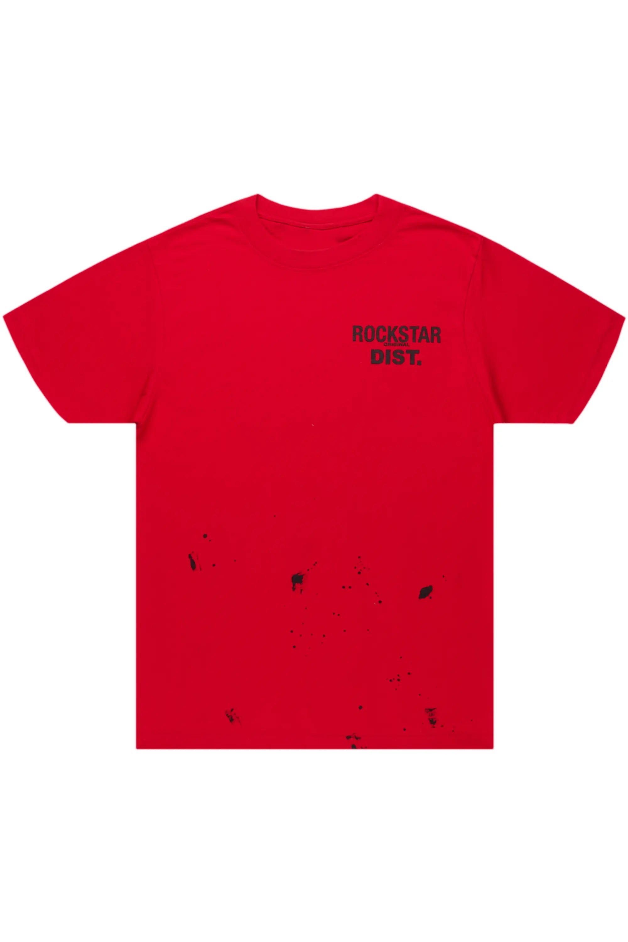 Raffer Red Graphic T-Shirt