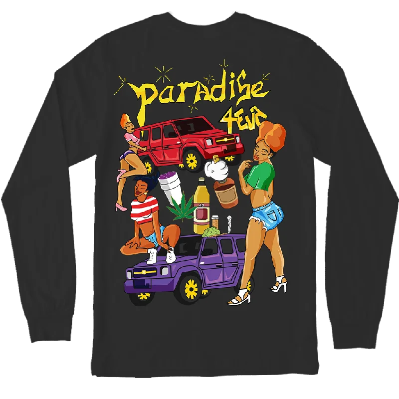 Paradise 4eva LS Tee