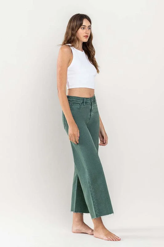 Olivia Vintage High Rise Crop Jean