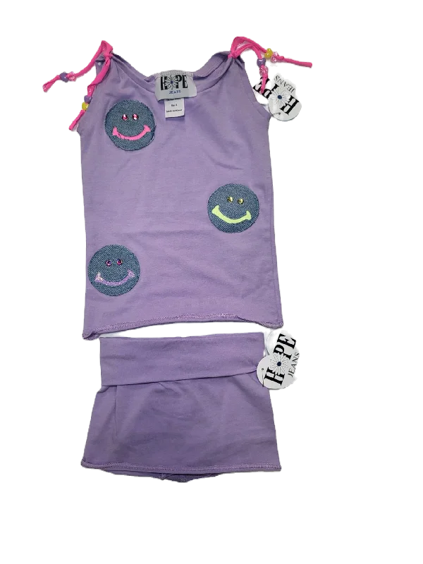 Hope Jeans Lavendar Smiley Skort