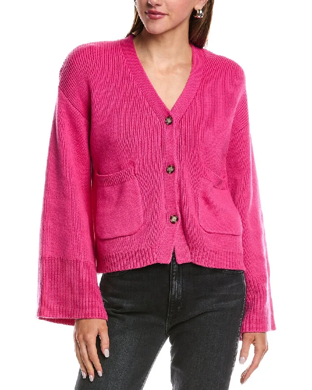 REVERIEE Wool-Blend Cardigan