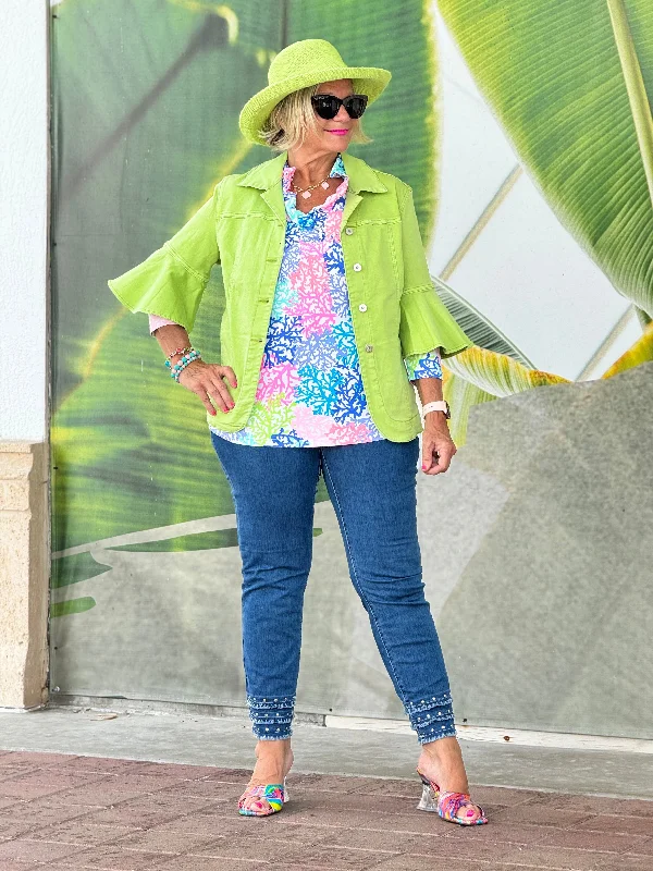Breathable Style Ethyl Triple Row Pant - Freedom Dottie