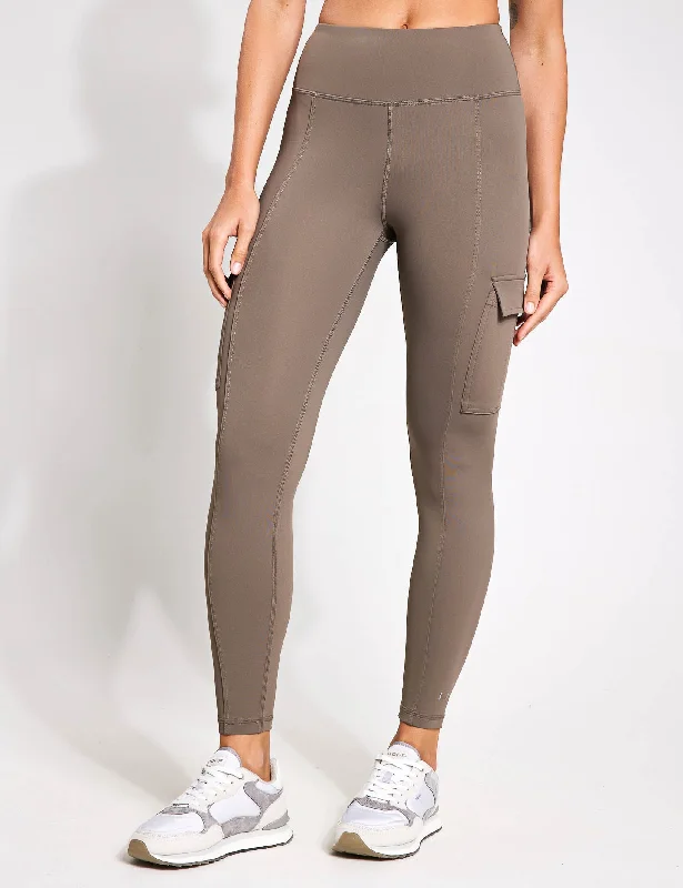 Cargo Legging - Walnut