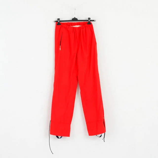 Trio Sport By Lillehammer Womens 40 Trousers Red Vintage Diolen Outdoor Pants