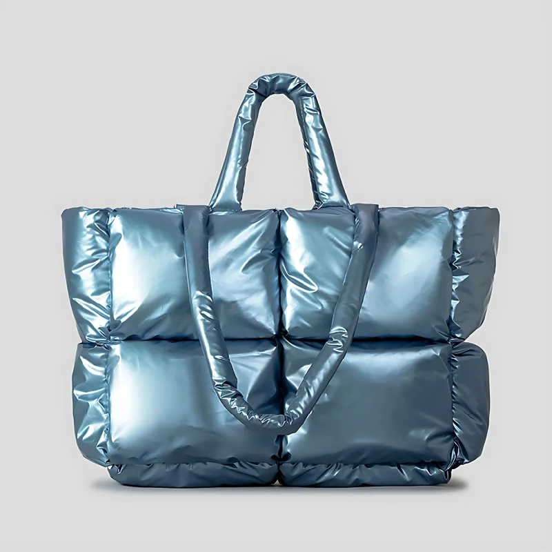 Large Kaos Shopper Bag - Blue