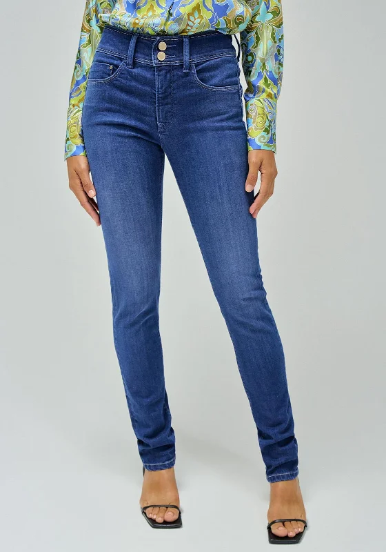 Salsa Secret Push In Slim Leg Jeans, Blue