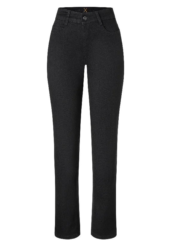 Women's Plain Skinny Jeans,Black