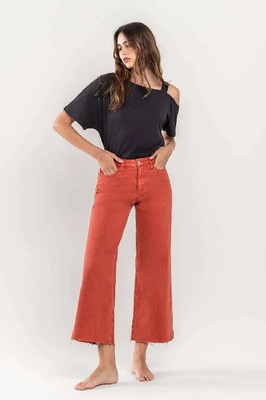 Olivia Vintage High Rise Crop Jean