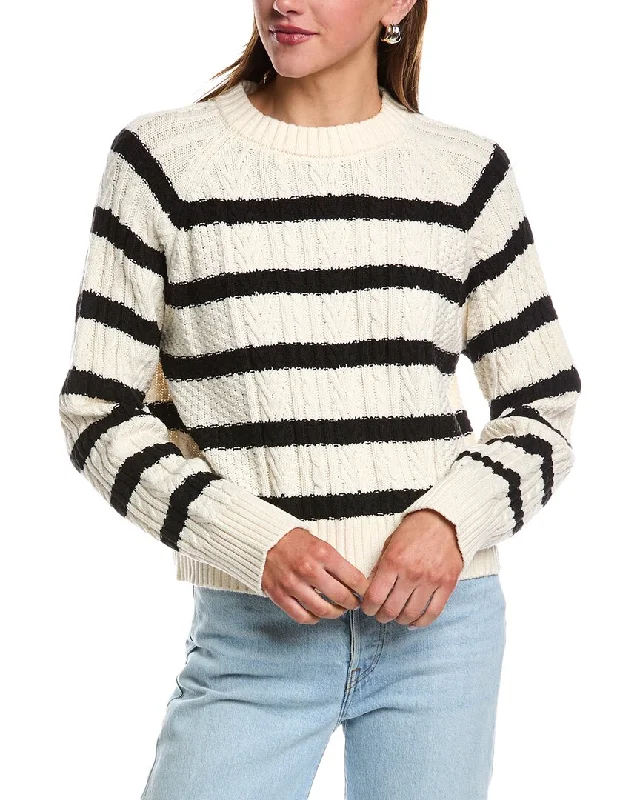 REVERIEE Cable Sweater