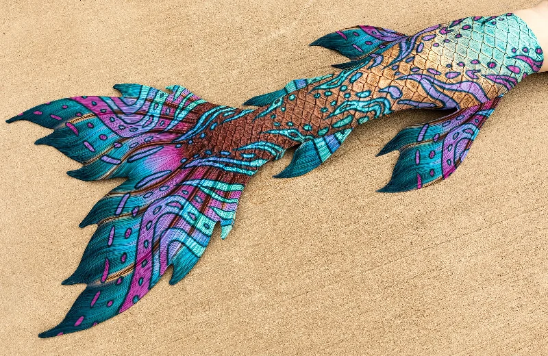 Treasure Cove Signature Fabric Tail READY TO SHIP